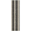 Piper Looms Chantille Stripes ACN1954 Black Machine Washable Area Rug Runner Main Image