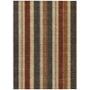 Piper Looms Chantille Stripes ACN1954 Chocolate Machine Washable Area Rug main image