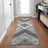 Piper Looms Chantille Geometric ACN1955 Brown Machine Washable Area Rug Runner Lifestyle Image Feature