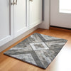 Piper Looms Chantille Geometric ACN1955 Brown Machine Washable Area Rug Scatter Lifestyle Image Feature
