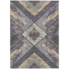 Piper Looms Chantille Geometric ACN1955 Purple Machine Washable Area Rug main image