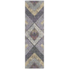 Piper Looms Chantille Geometric ACN1955 Purple Machine Washable Area Rug Runner Main Image