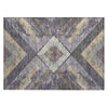 Piper Looms Chantille Geometric ACN1955 Purple Machine Washable Area Rug Scatter Main Image