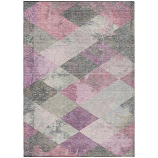 Piper Looms Chantille Geometric ACN1956 Blush Machine Washable Area Rug main image