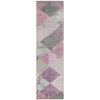 Piper Looms Chantille Geometric ACN1956 Blush Machine Washable Area Rug Runner Main Image