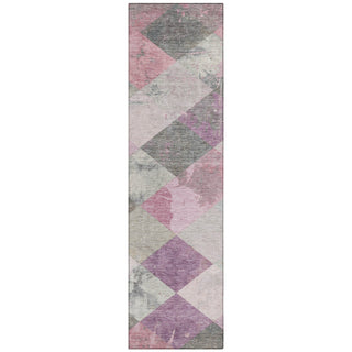 Piper Looms Chantille Geometric ACN1956 Blush Machine Washable Area Rug Runner Main Image
