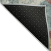 Piper Looms Chantille Geometric ACN1956 Navy Machine Washable Area Rug Backing Image