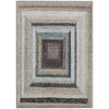 Piper Looms Chantille Geometric ACN1957 Beige Machine Washable Area Rug main image
