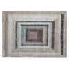 Piper Looms Chantille Geometric ACN1957 Beige Machine Washable Area Rug Scatter Main Image
