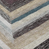 Piper Looms Chantille Geometric ACN1957 Beige Machine Washable Area Rug Swatch Image