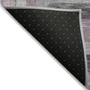 Piper Looms Chantille Geometric ACN1957 Blush Machine Washable Area Rug Backing Image