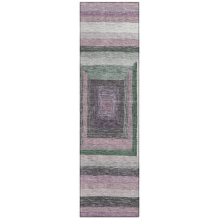 Piper Looms Chantille Geometric ACN1957 Blush Machine Washable Area Rug Runner Main Image