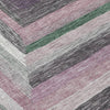 Piper Looms Chantille Geometric ACN1957 Blush Machine Washable Area Rug Swatch Image