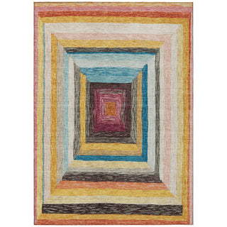 Piper Looms Chantille Geometric ACN1957 Honey Machine Washable Area Rug main image