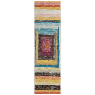Piper Looms Chantille Geometric ACN1957 Honey Machine Washable Area Rug Runner Main Image
