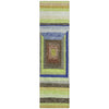 Piper Looms Chantille Geometric ACN1957 Lime Machine Washable Area Rug Runner Main Image