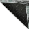 Piper Looms Chantille Geometric ACN1957 Seafoam Machine Washable Area Rug Backing Image