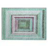 Piper Looms Chantille Geometric ACN1957 Teal Machine Washable Area Rug Scatter Main Image