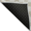 Piper Looms Chantille Geometric ACN1958 Beige Machine Washable Area Rug Backing Image