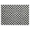 Piper Looms Chantille Geometric ACN1958 Black Machine Washable Area Rug Scatter Main Image