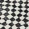 Piper Looms Chantille Geometric ACN1958 Black Machine Washable Area Rug Swatch Image