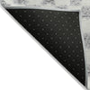 Piper Looms Chantille Geometric ACN1958 Gray Machine Washable Area Rug Backing Image