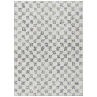 Piper Looms Chantille Geometric ACN1958 Gray Machine Washable Area Rug main image