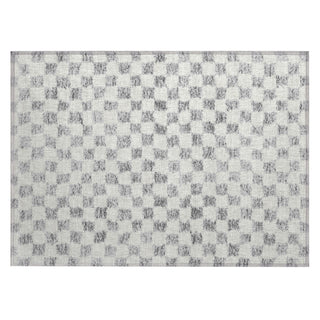 Piper Looms Chantille Geometric ACN1958 Gray Machine Washable Area Rug Scatter Main Image