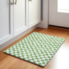 Piper Looms Chantille Geometric ACN1958 Green Machine Washable Area Rug Scatter Lifestyle Image Feature
