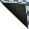Piper Looms Chantille Geometric ACN1958 Navy Machine Washable Area Rug Backing Image