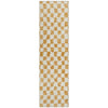 Piper Looms Chantille Geometric ACN1958 Orange Machine Washable Area Rug Runner Main Image