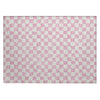 Piper Looms Chantille Geometric ACN1958 Pink Machine Washable Area Rug Scatter Main Image