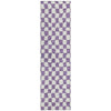 Piper Looms Chantille Geometric ACN1958 Purple Machine Washable Area Rug Runner Main Image