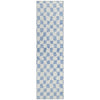 Piper Looms Chantille Geometric ACN1958 Sky Machine Washable Area Rug Runner Main Image