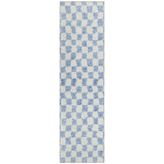 Piper Looms Chantille Geometric ACN1958 Sky Machine Washable Area Rug Runner Main Image