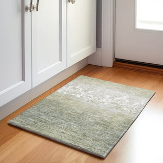 Piper Looms Chantille Damask ACN1959 Beige Machine Washable Area Rug Scatter Lifestyle Image Feature
