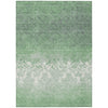 Piper Looms Chantille Damask ACN1959 Green Machine Washable Area Rug main image