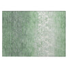 Piper Looms Chantille Damask ACN1959 Green Machine Washable Area Rug Scatter Main Image