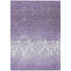 Piper Looms Chantille Damask ACN1959 Purple Machine Washable Area Rug main image