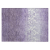 Piper Looms Chantille Damask ACN1959 Purple Machine Washable Area Rug Scatter Main Image