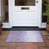 Piper Looms Chantille Damask ACN1959 Purple Machine Washable Area Rug Scatter Outdoor Lifestyle Image Feature