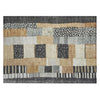 Piper Looms Chantille Geometric ACN1960 Black Machine Washable Area Rug Scatter Main Image