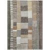 Piper Looms Chantille Geometric ACN1960 Brown Machine Washable Area Rug main image
