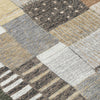 Piper Looms Chantille Geometric ACN1960 Brown Machine Washable Area Rug Swatch Image
