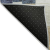 Piper Looms Chantille Geometric ACN1960 Navy Machine Washable Area Rug Backing Image