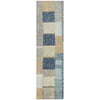 Piper Looms Chantille Geometric ACN1960 Navy Machine Washable Area Rug Runner Main Image
