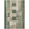 Piper Looms Chantille Geometric ACN1960 Olive Machine Washable Area Rug main image