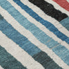 Piper Looms Chantille Stripes ACN1961 Black Machine Washable Area Rug Swatch Image