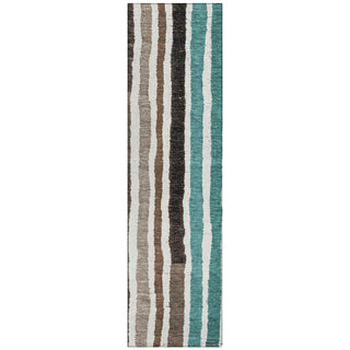 Piper Looms Chantille Stripes ACN1961 Brown Machine Washable Area Rug Runner Main Image