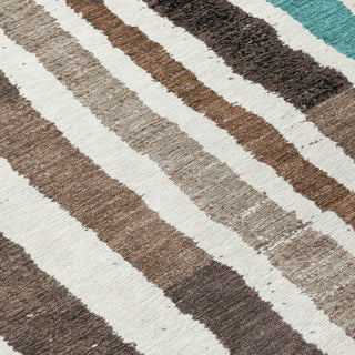 Piper Looms Chantille Stripes ACN1961 Brown Machine Washable Area Rug Swatch Image